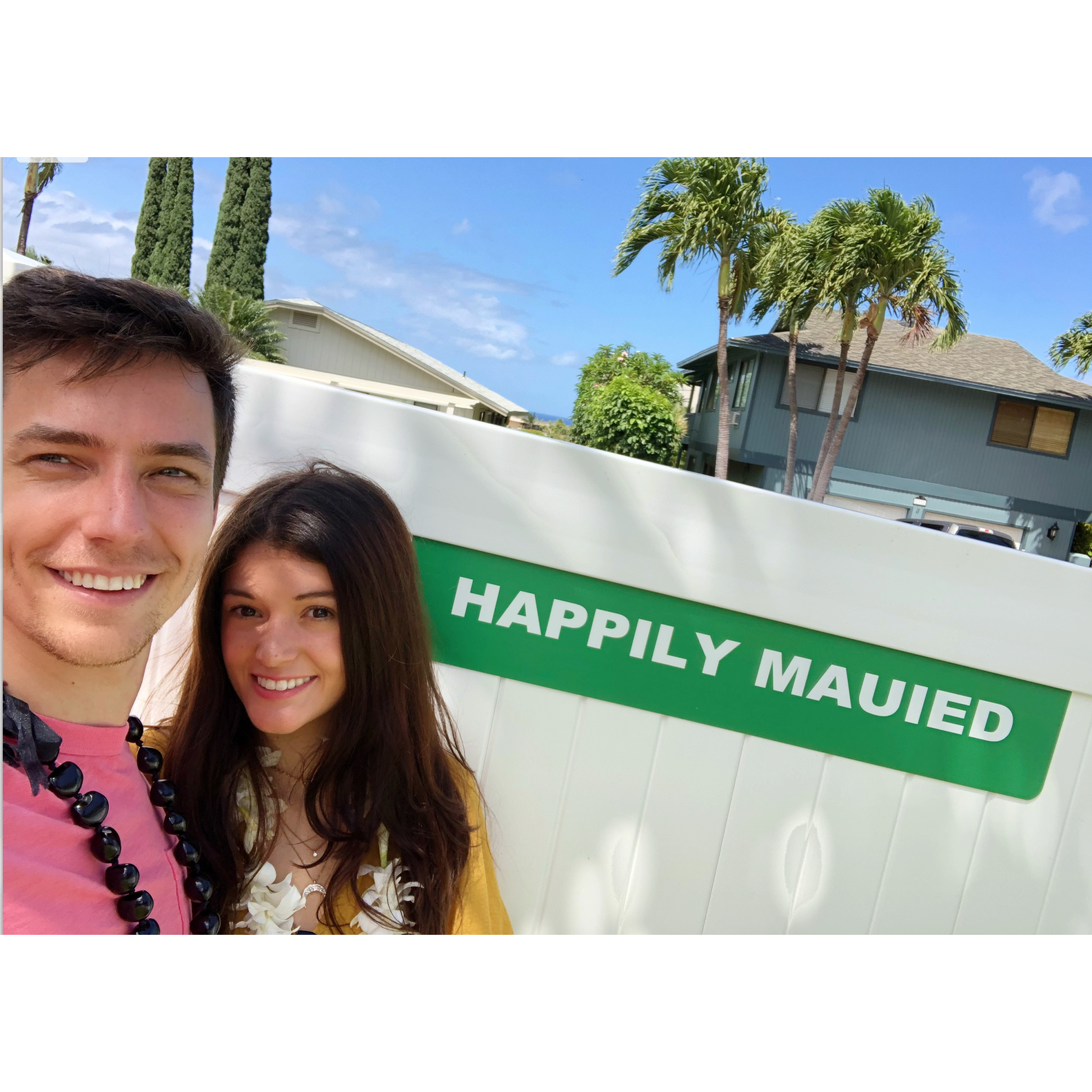 Getting our marriage license!