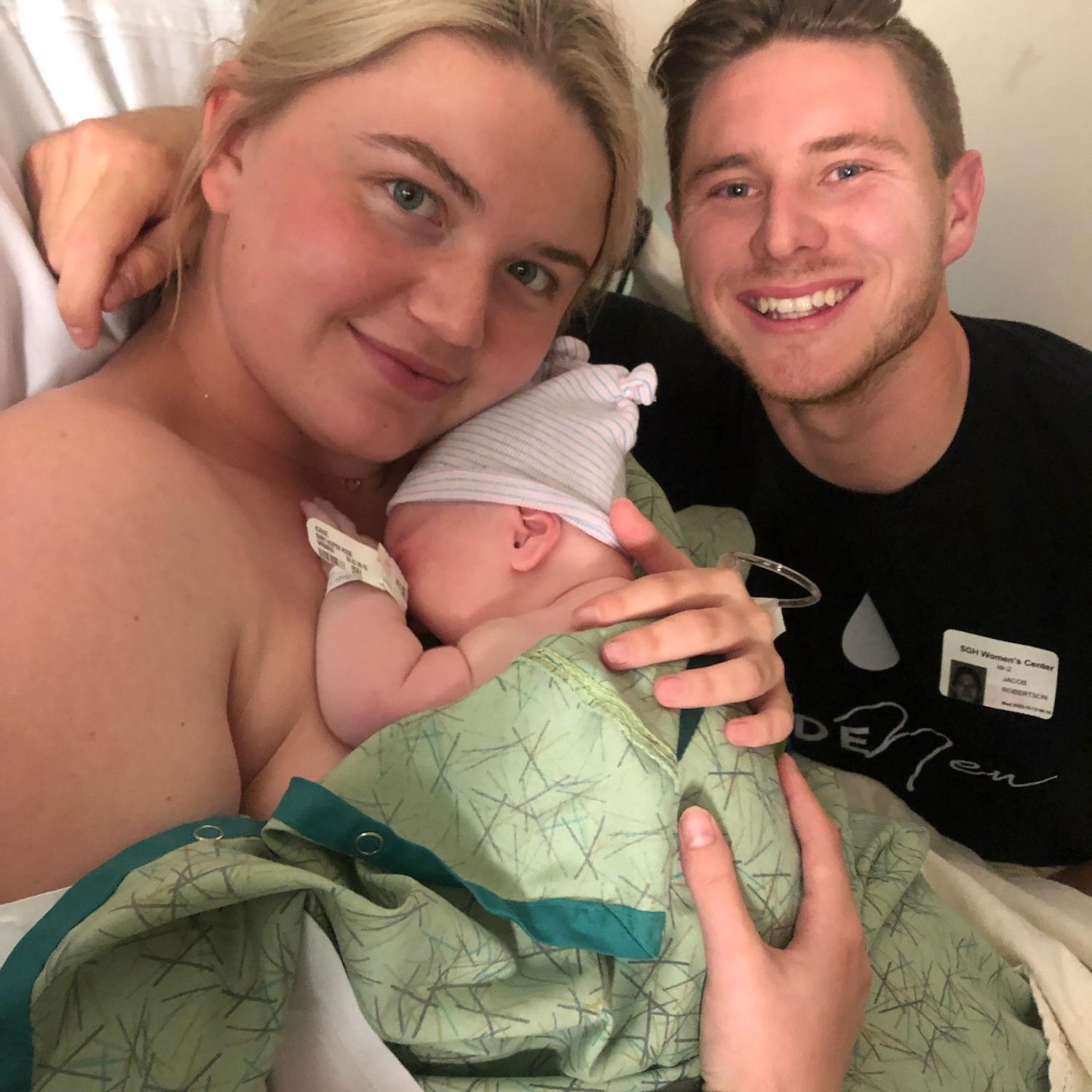 Got to welcome Grayson Matthew Robertson into this world in October of 2022!