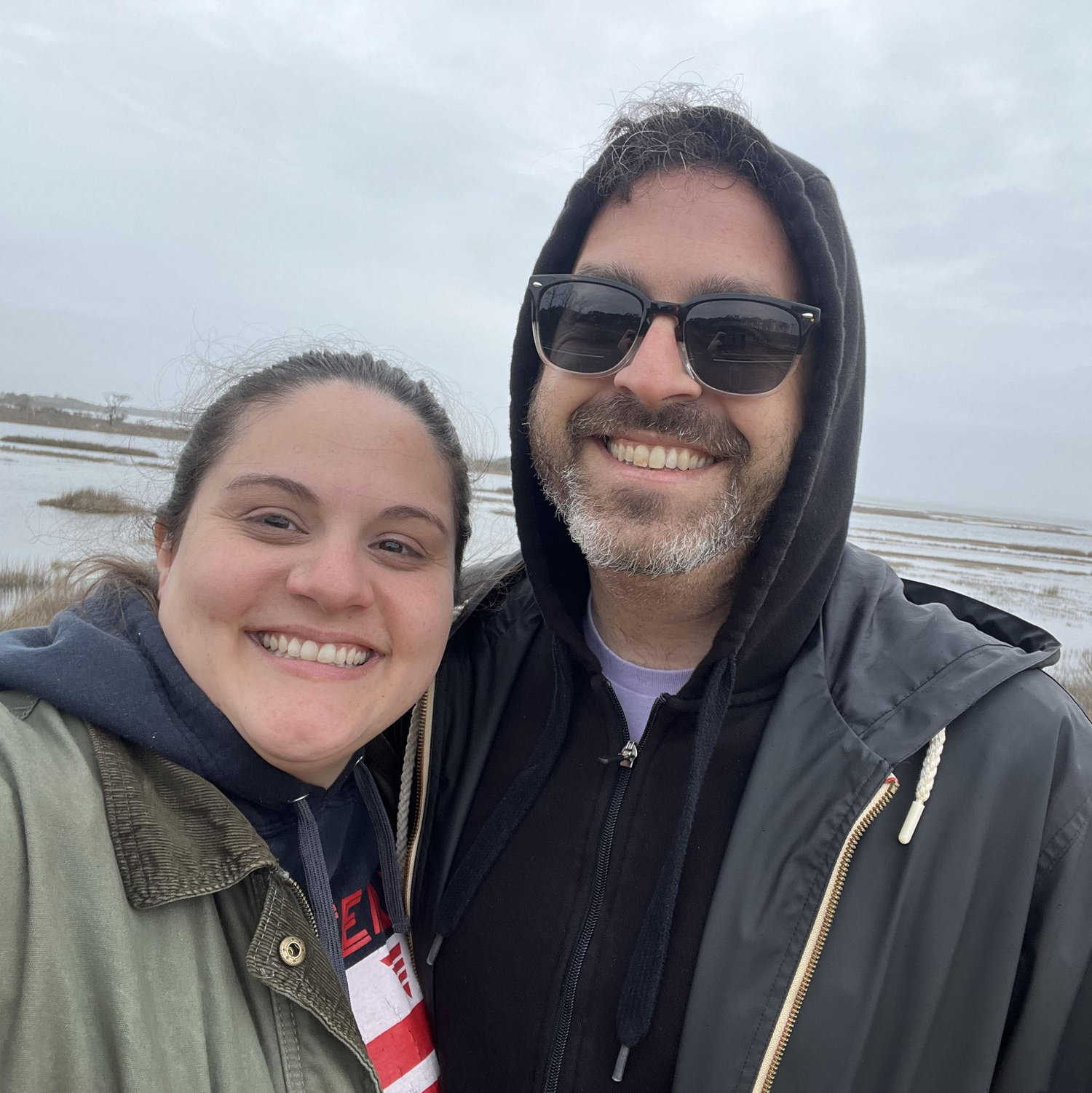 We took our first trip together to Assateague in Maryland.