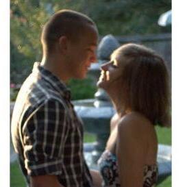 Grainy old photo of the first time we said "I do"