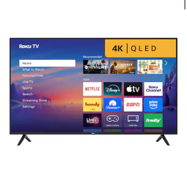 Roku - 55" Class Select Series 4K QLED Smart RokuTV (2026)