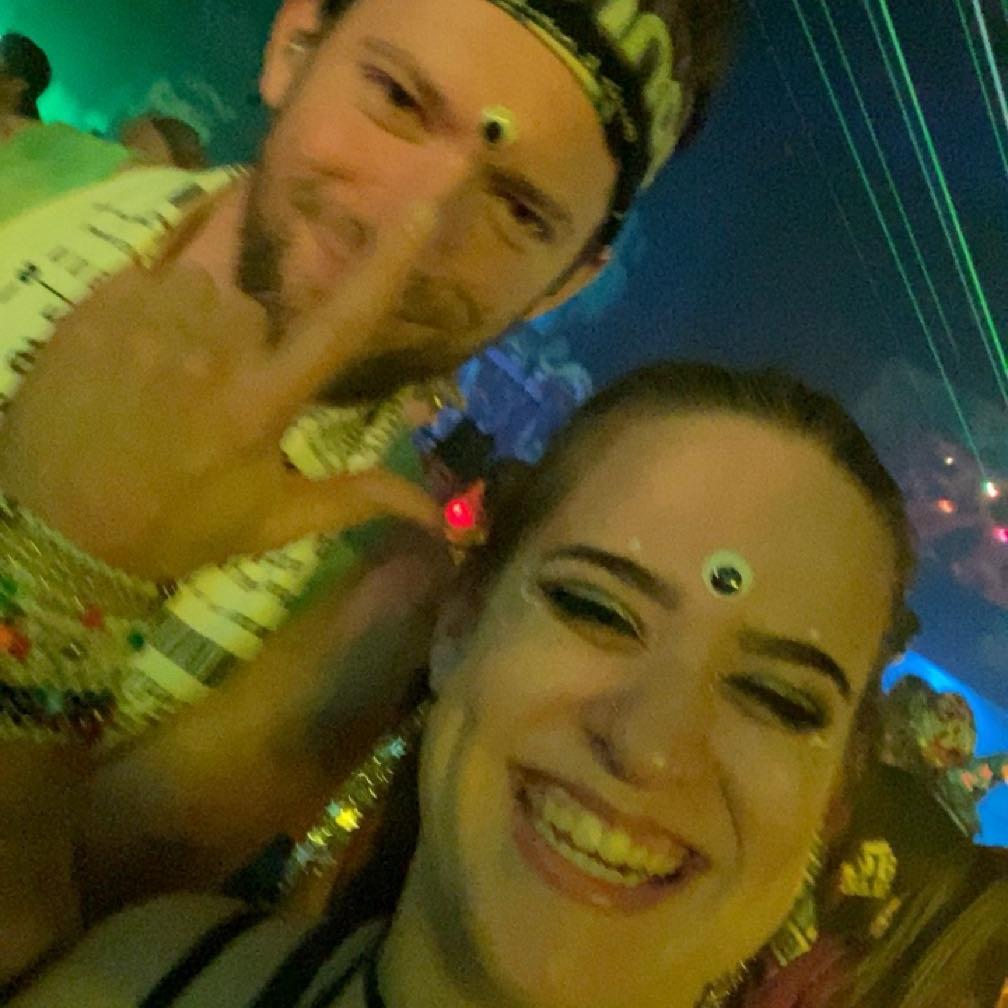 Sakura and Dilan seeing Buku b2b Seth David at Mississippi Underground.
