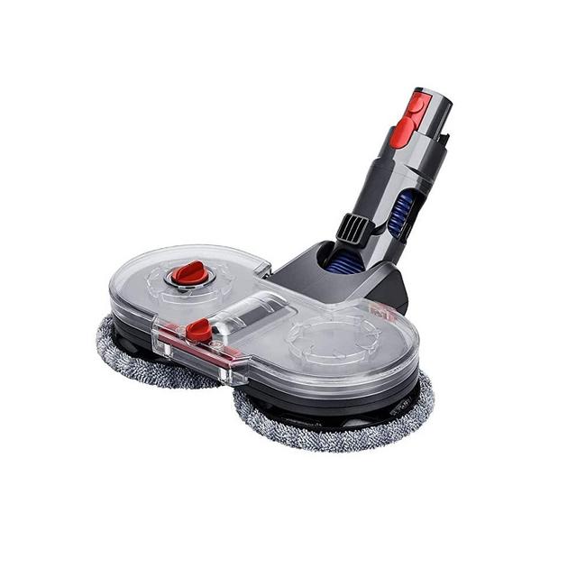 FUNTECK Electric Mop Attachment for Dyson V7 V8 V10 V11 V15 Vacuum Cleaners, Including Detachable Water Tank