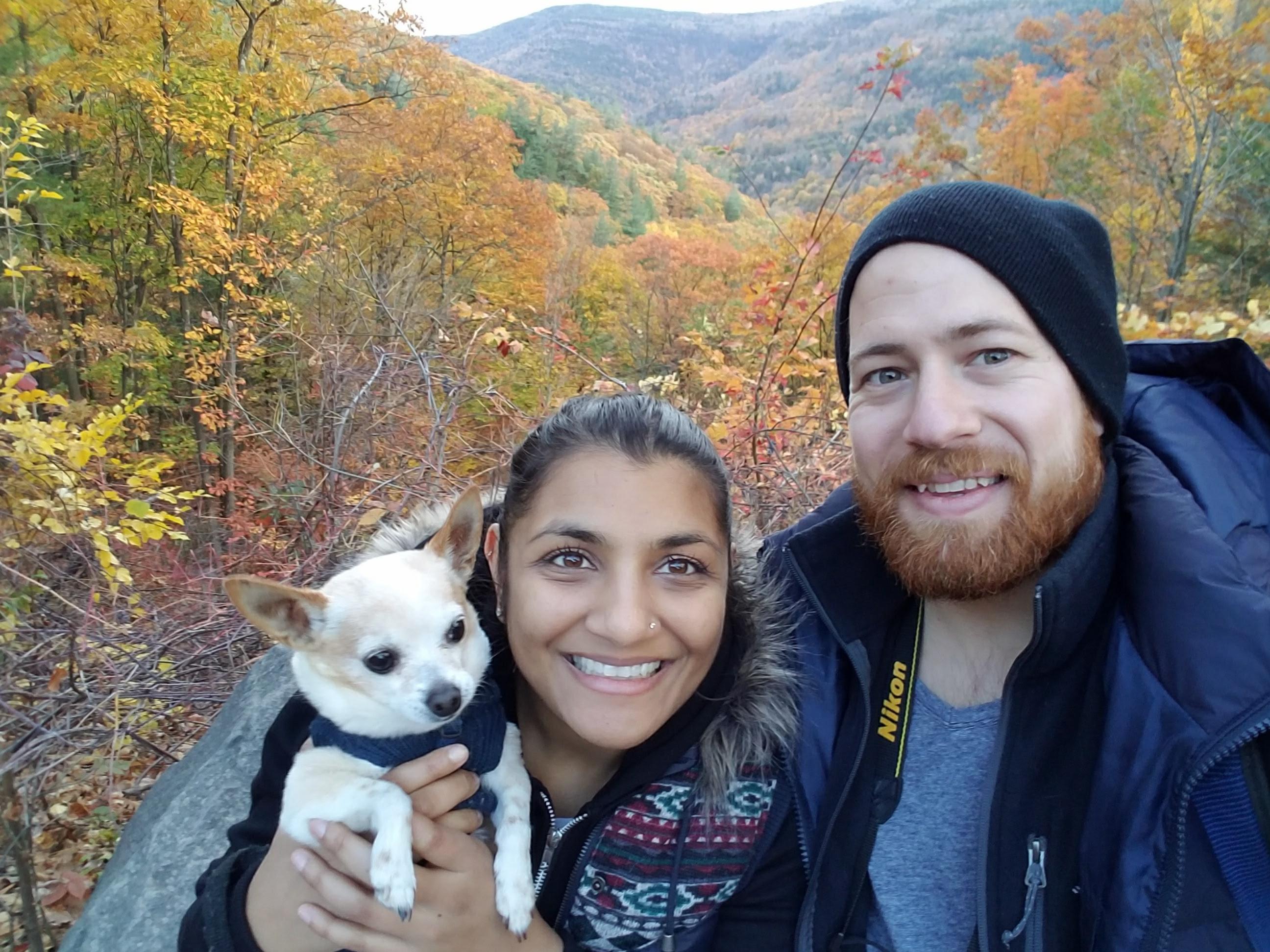 Fall foliage in the Catskills