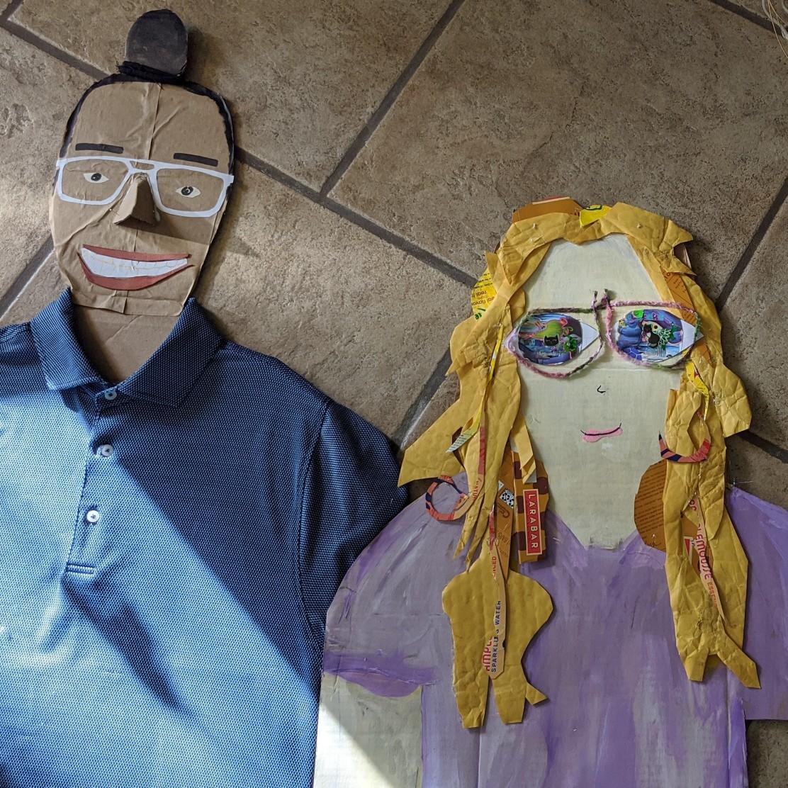 that time during the pandemic where we had to make dummies of ourselves to sit in the pews at church