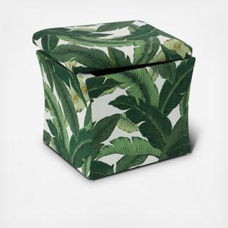 Swaying Palm Storage Ottoman