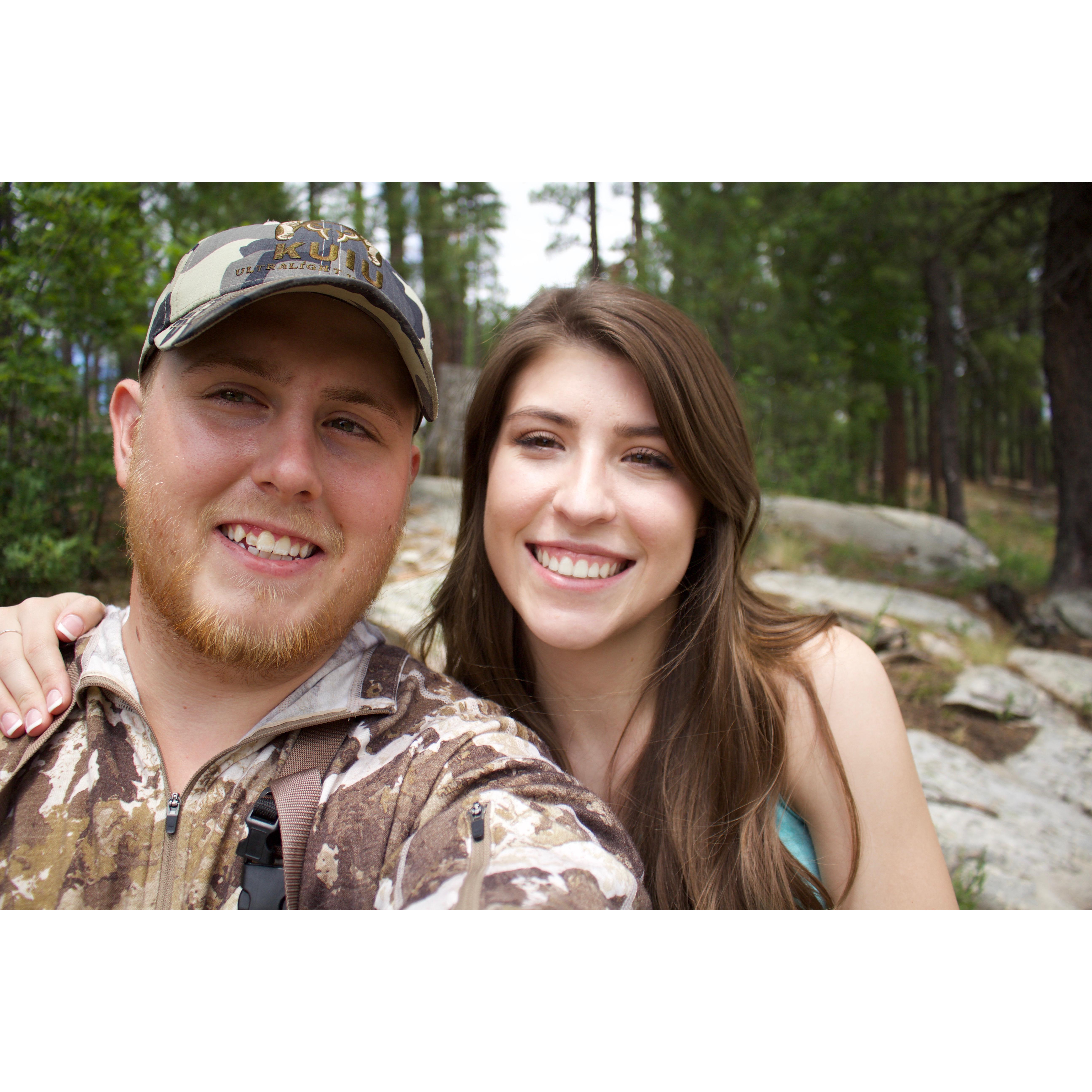 Fun day trip up Noth to escape the Valley heat in AZ.