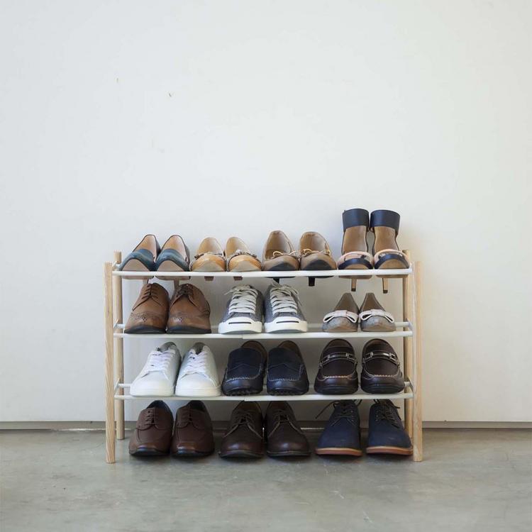 Yamazaki Tiered Shoe Rack