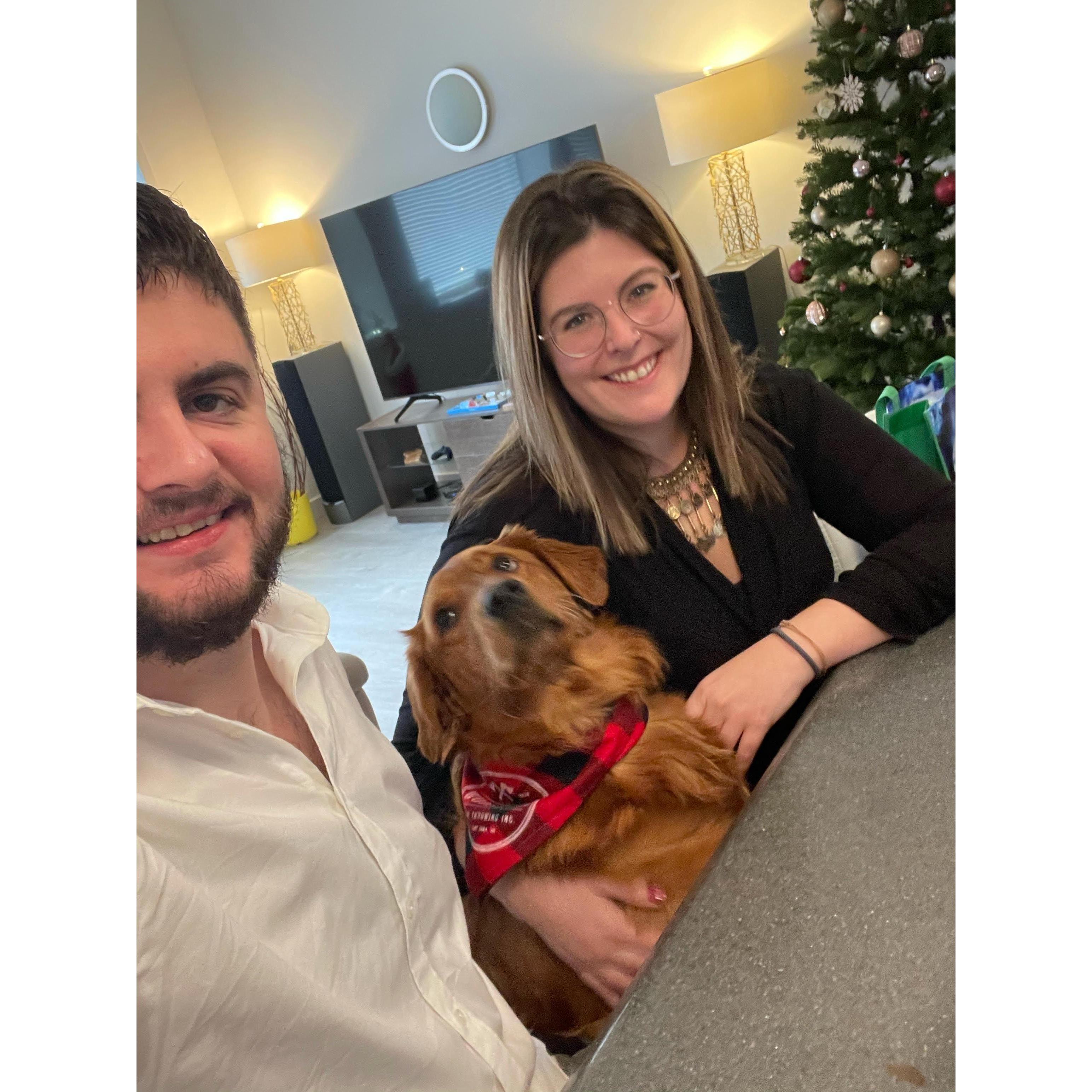 Brett, Tom and Ginger in New Brunswick