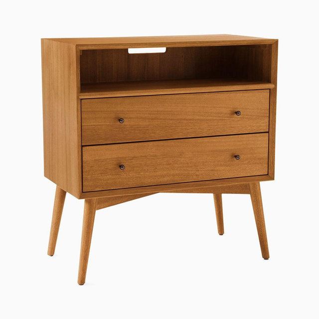 Mid-Century Grand Charging Nightstand