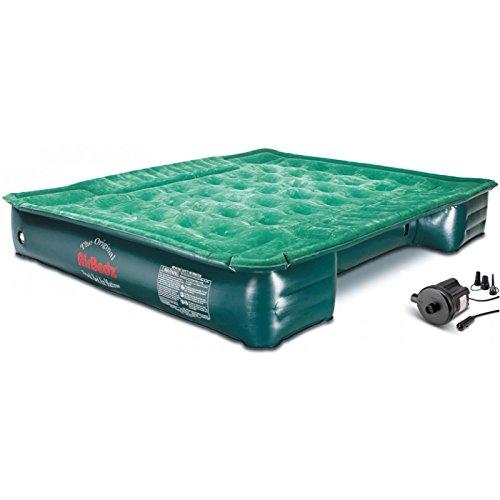 AirBedz Lite (PPI PV202C) Full Size Short and Long 6'-8' Truck Bed Air Mattress with DC Corded Pump (76"x63"x12" Inflated)