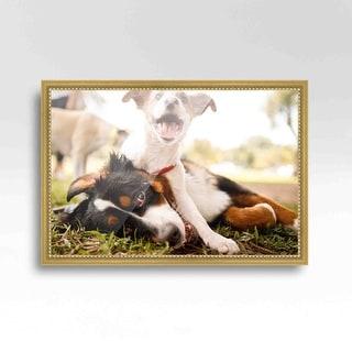 19x15 Frame Gold Real Wood Picture Frame Width 0.75 inches | Interior