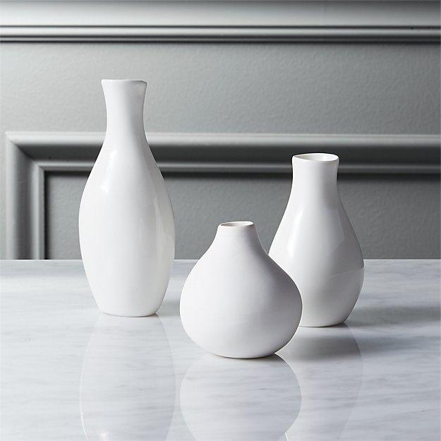 3-piece trio vase set