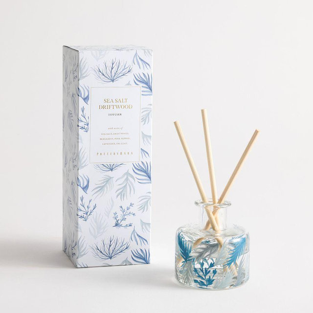 Hand Painted Homescent Diffuser – Blue Coastal