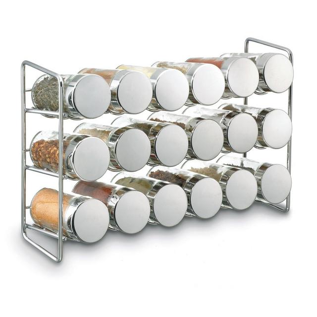18-Jar Compact Spice Rack