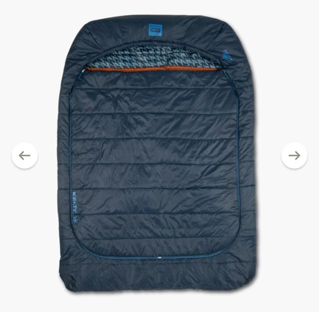 Kelty Tru.Comfort Doublewide Sleeping Bag - Pageant Blue/Hiker, Double