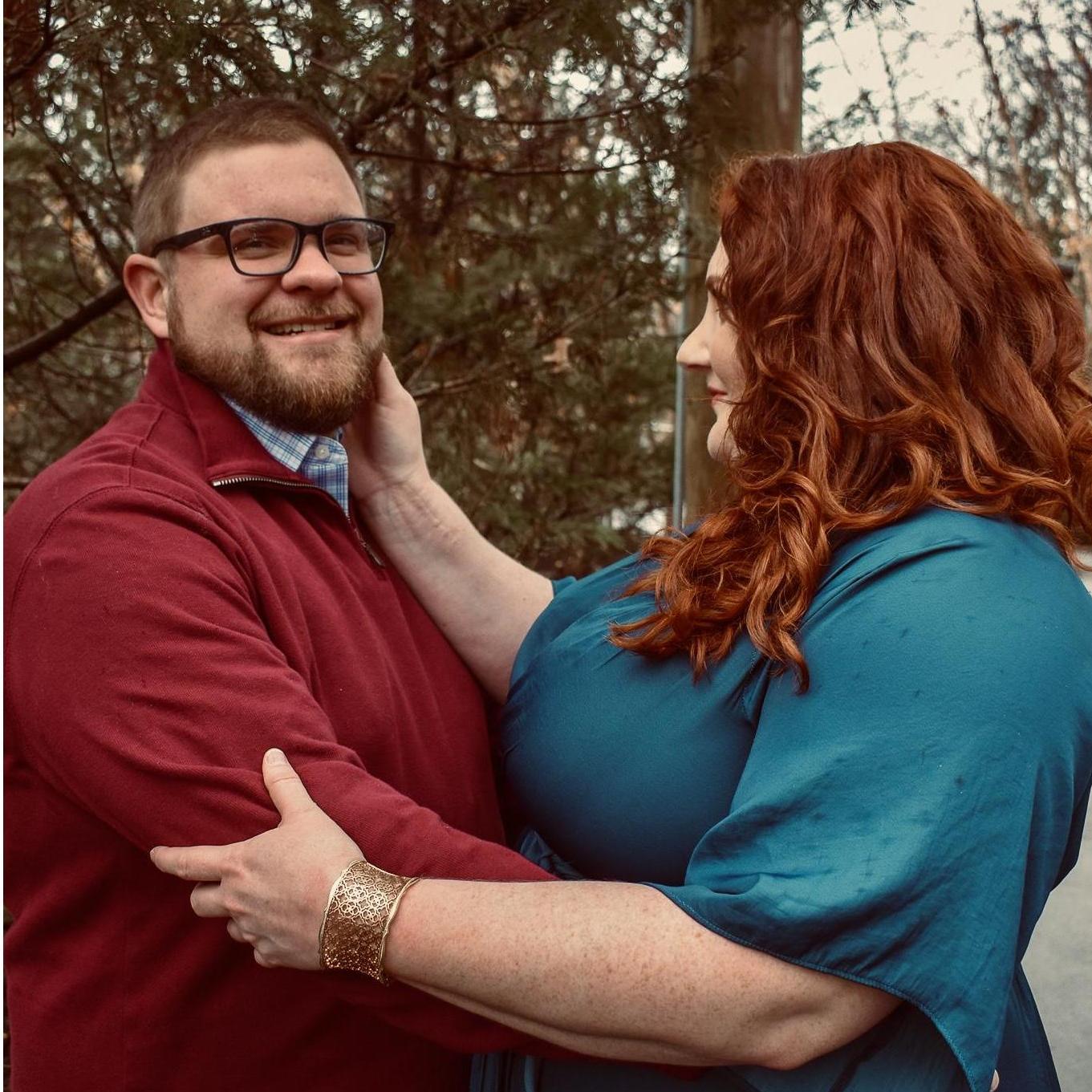 Minutes before Drew proposed!