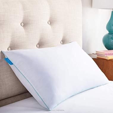 LinenSpa Shredded Memory Foam Pillow with Gel Memory Foam, King