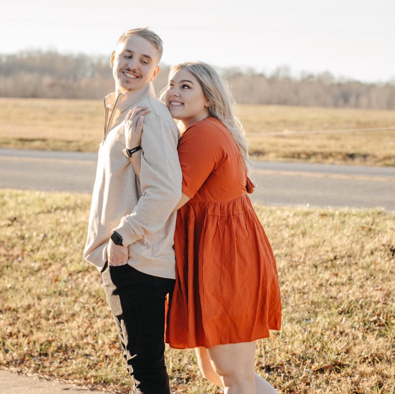 Our Engagement Session - Bailey Road Park, Cornelius NC - February 2022