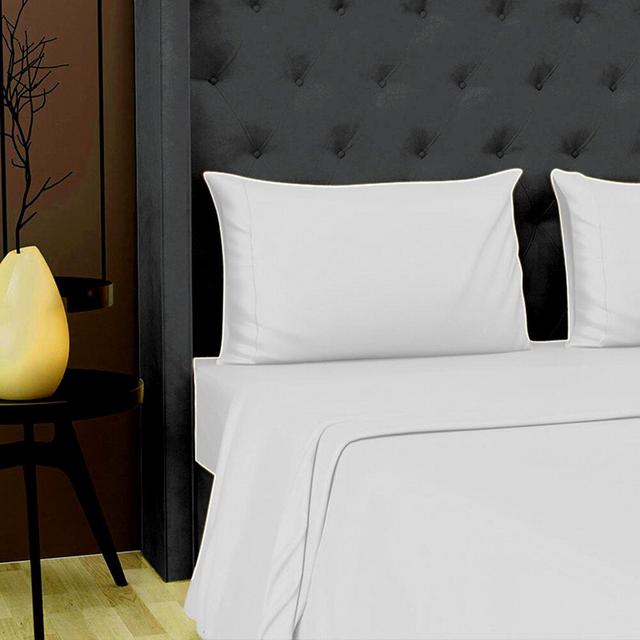Aryan 300 Thread Count 100% Cotton Percale Sheet Set
