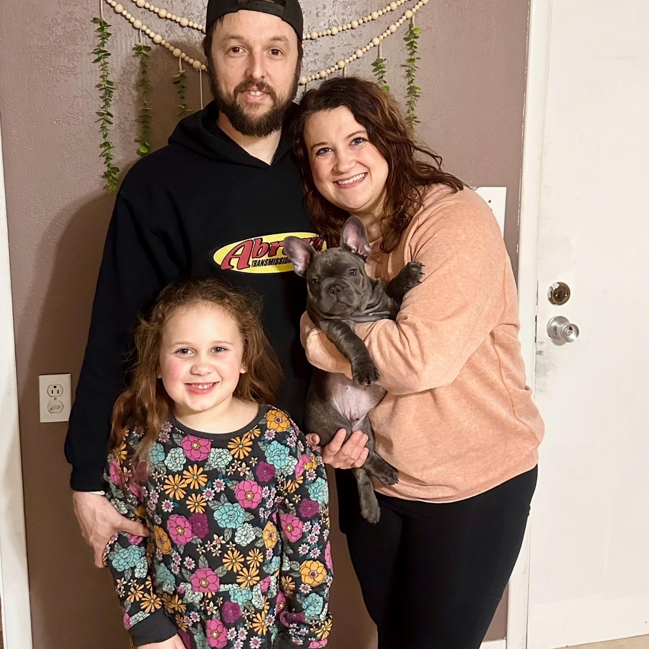 We added Frankie to our family