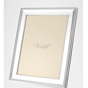 Christofle Perles Silver-Plated Picture Frame, 7" x 9"