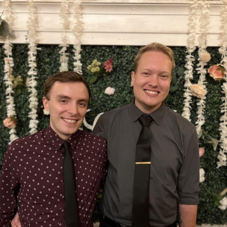 Us at the Wedding of friends Joey and Vanessa (2024).