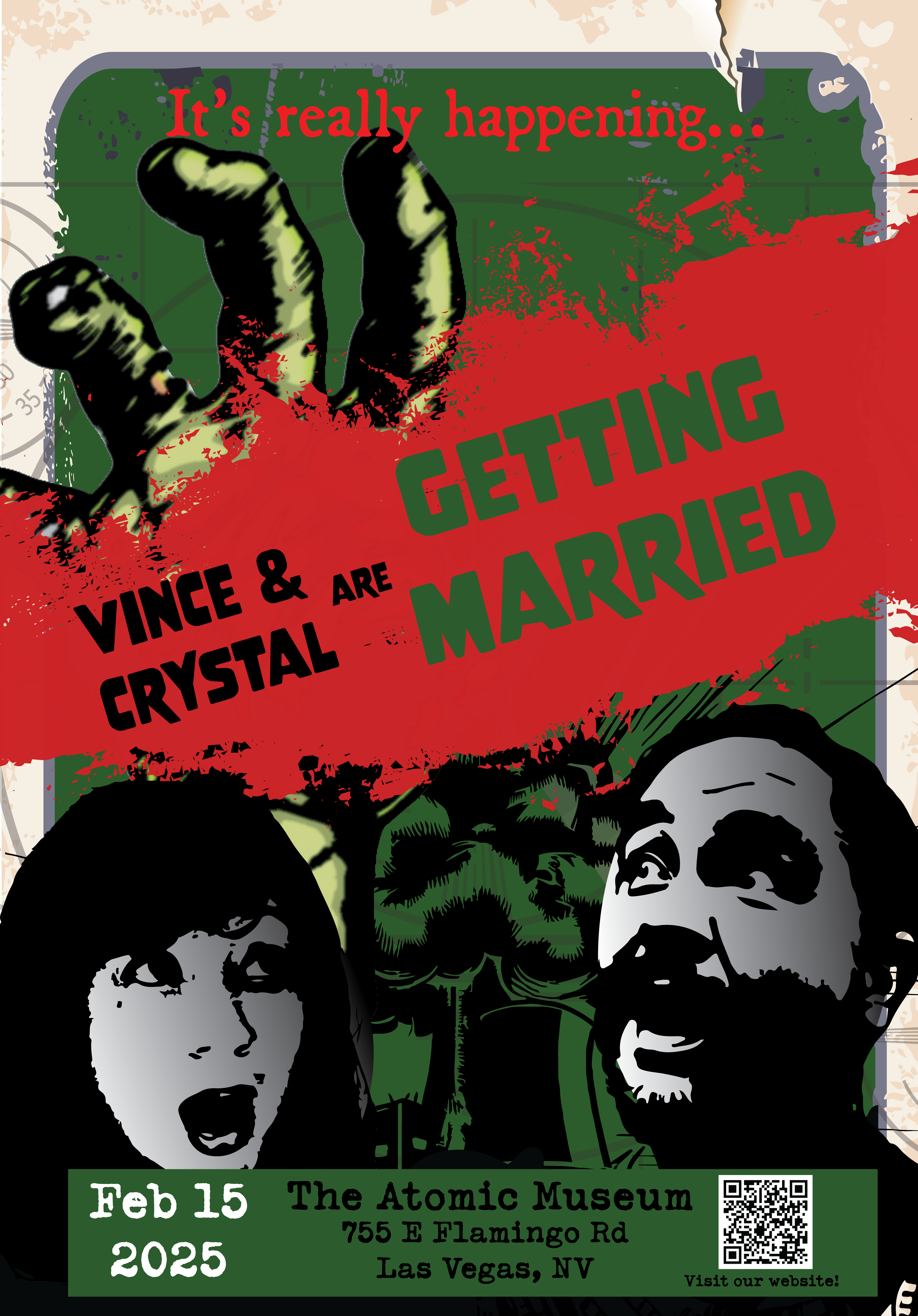 The Wedding Website of Vincent Brando and Crystal Hunkin