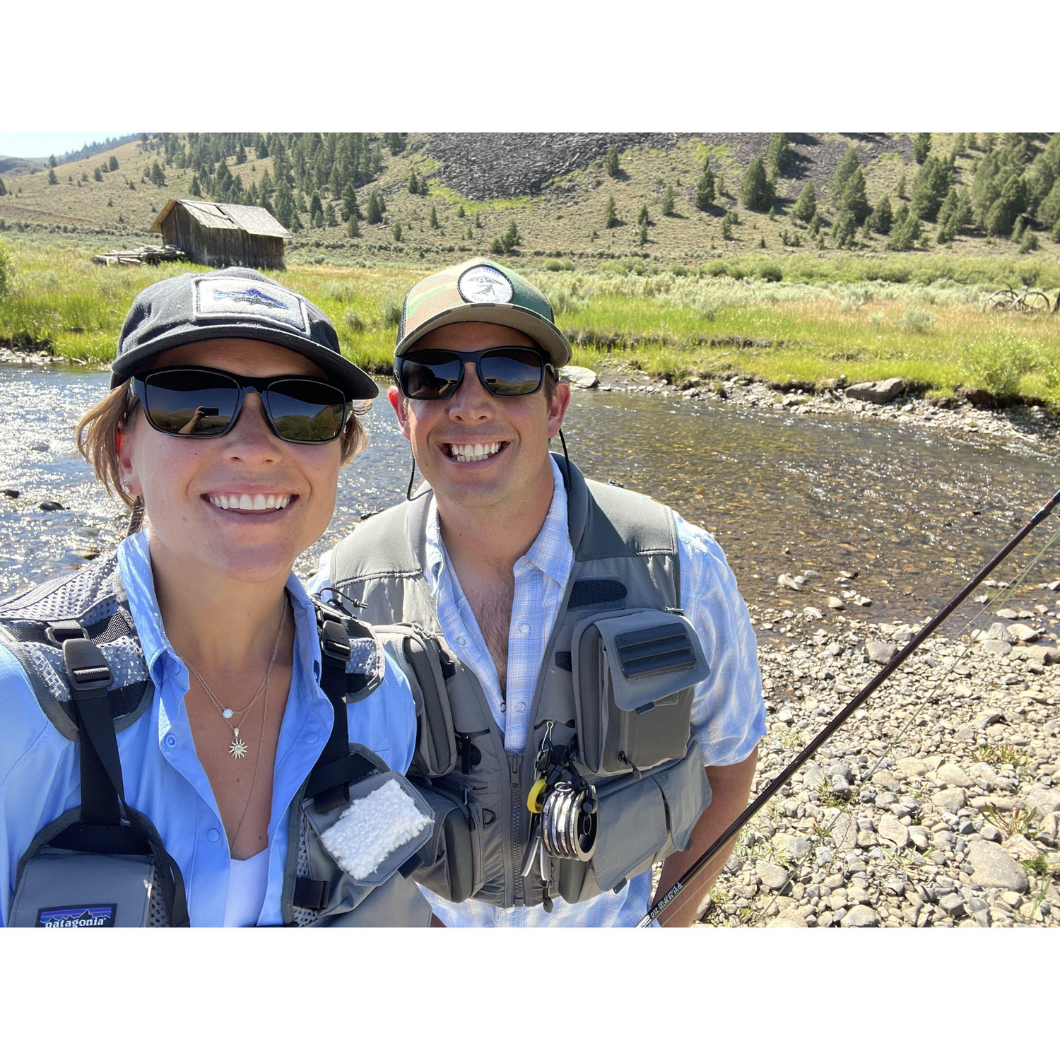 Fishing out Copper Basin, ID