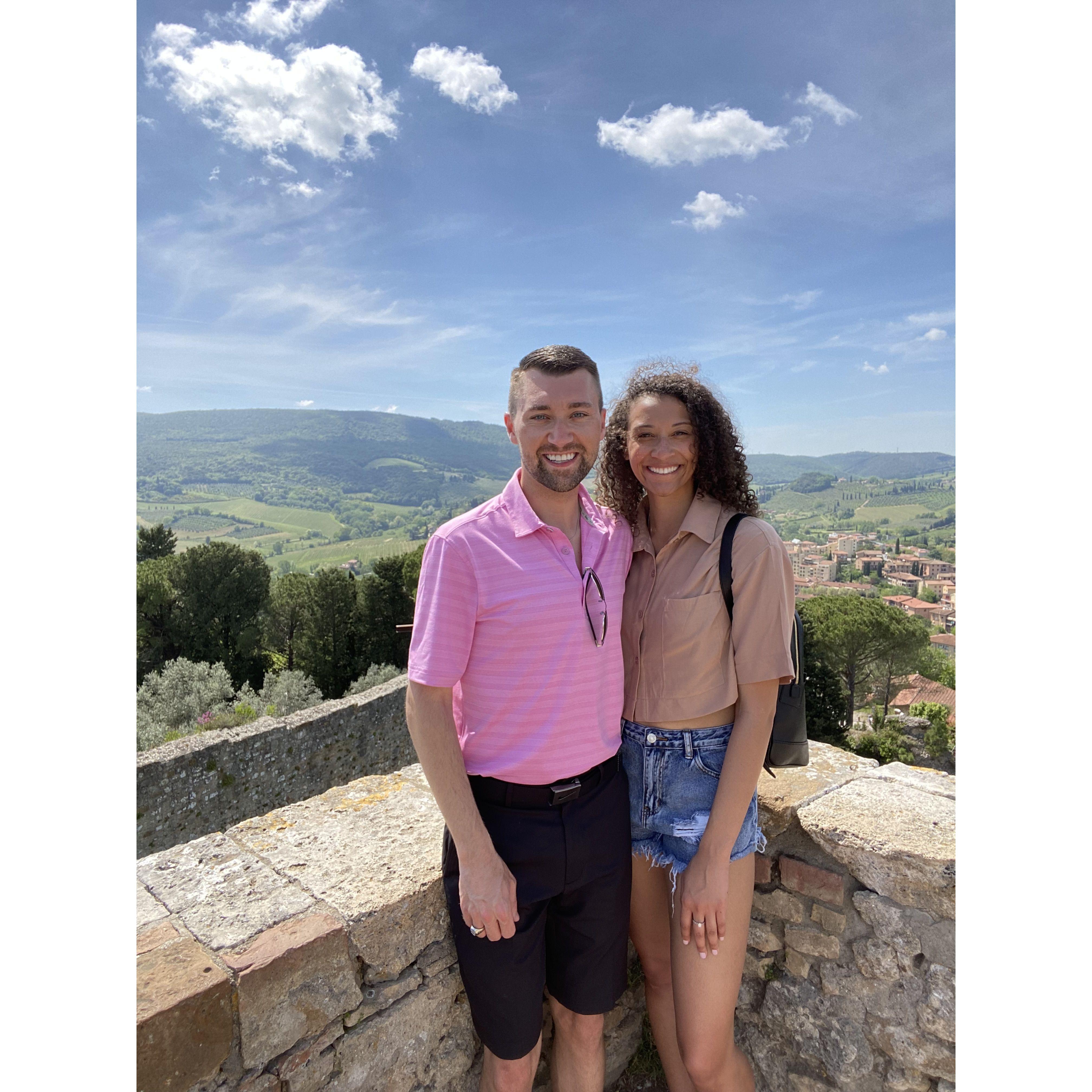 I Will Climb Every Mountain and Cross Every River Just to be by Your Side | San Gimigano, Italy
