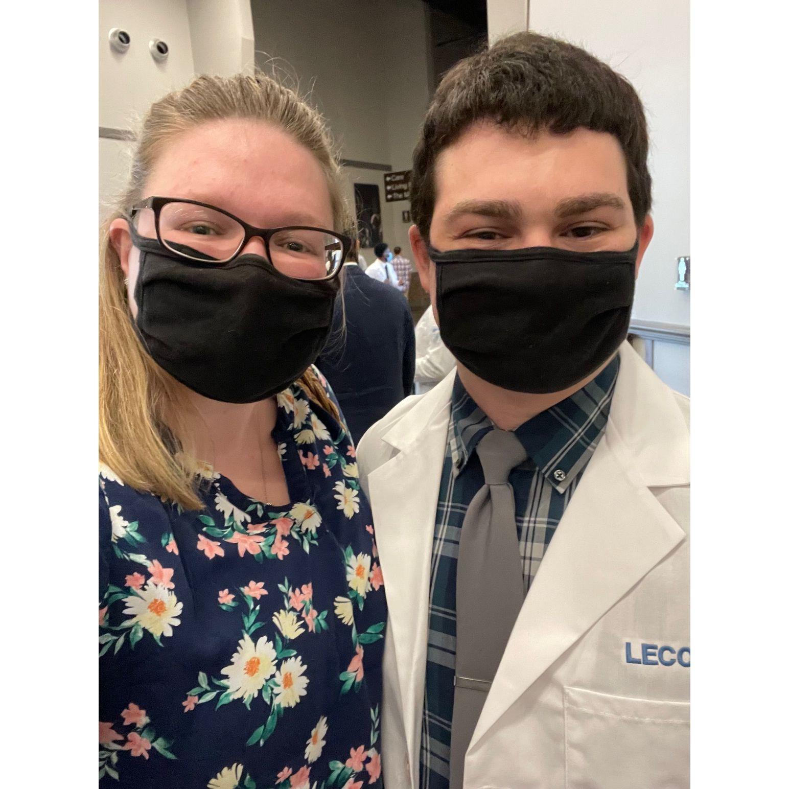 Justin's White Coat Ceremony (8.14.2021)