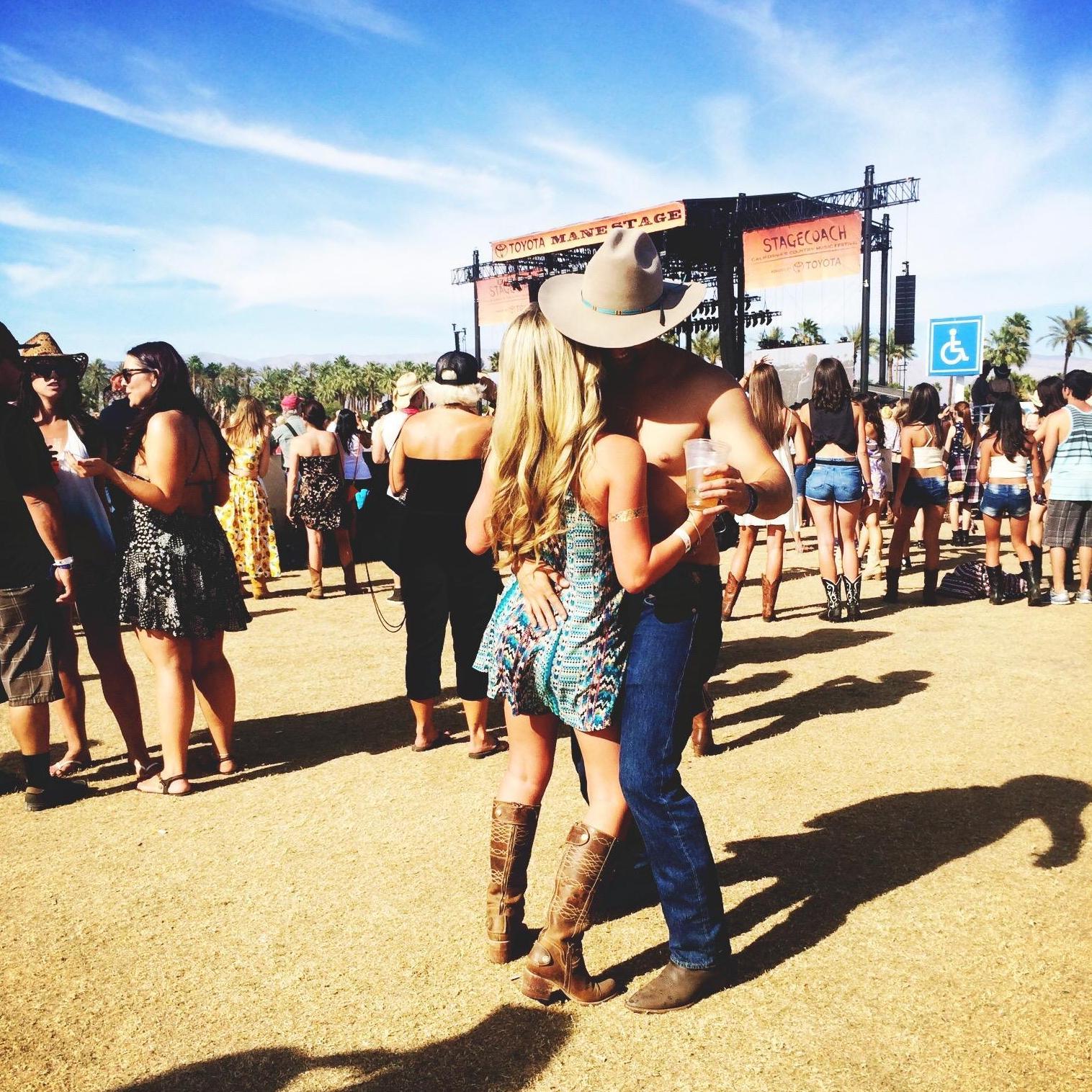 4.24.2015- Stagecoach...Where we fell in love, but weren't quite ready to say it yet.