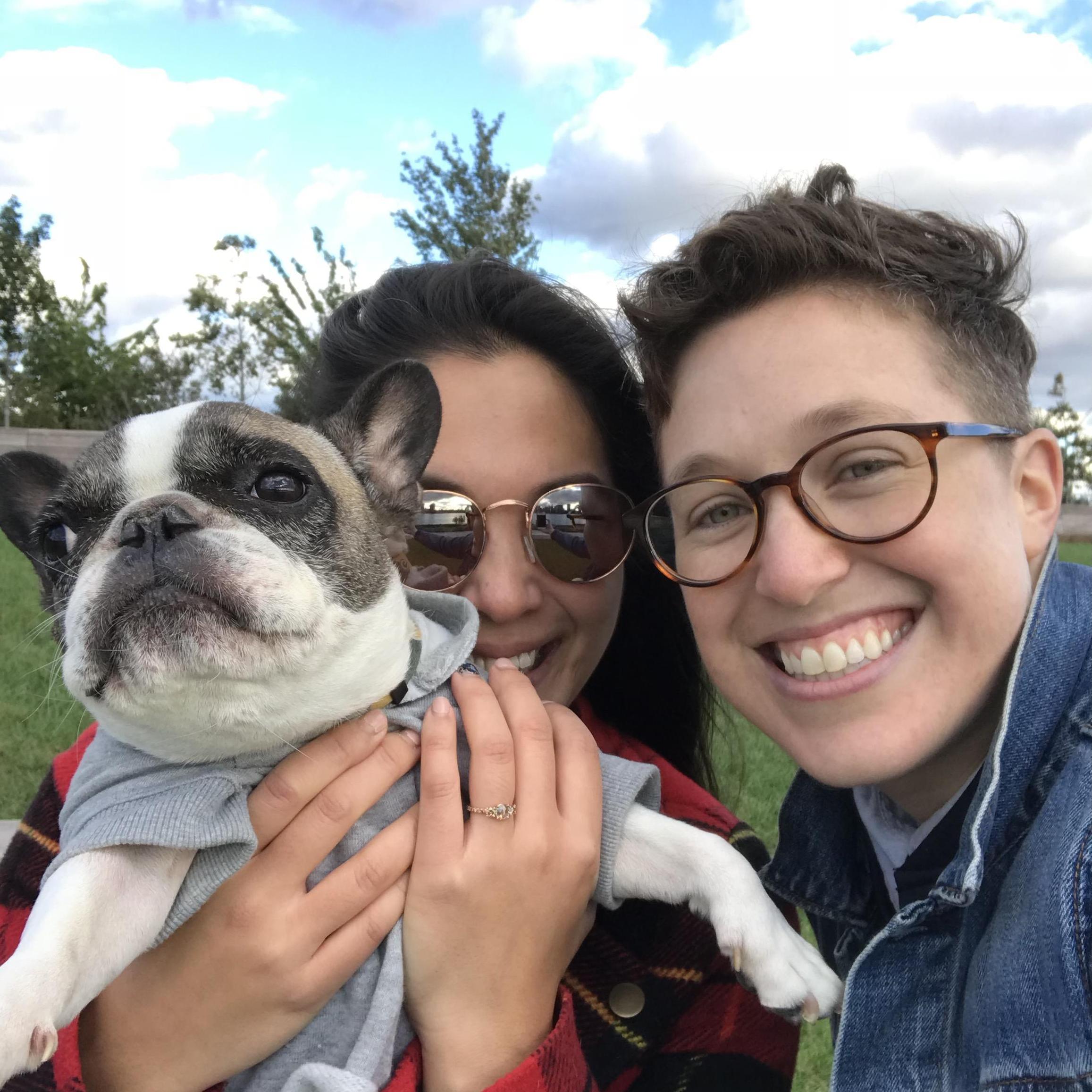 Hunter's Point Park - 2018. Capturing the moment right after she said yes. <3