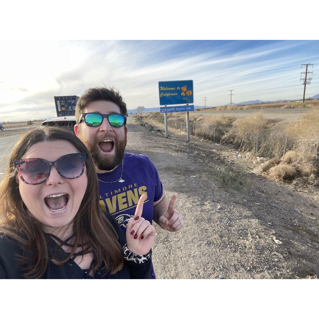 Spring 2022- Finally made it to Cali after 6 days in the car!