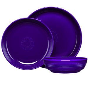Coupe Bowl 3-Piece Place Setting - Twilight