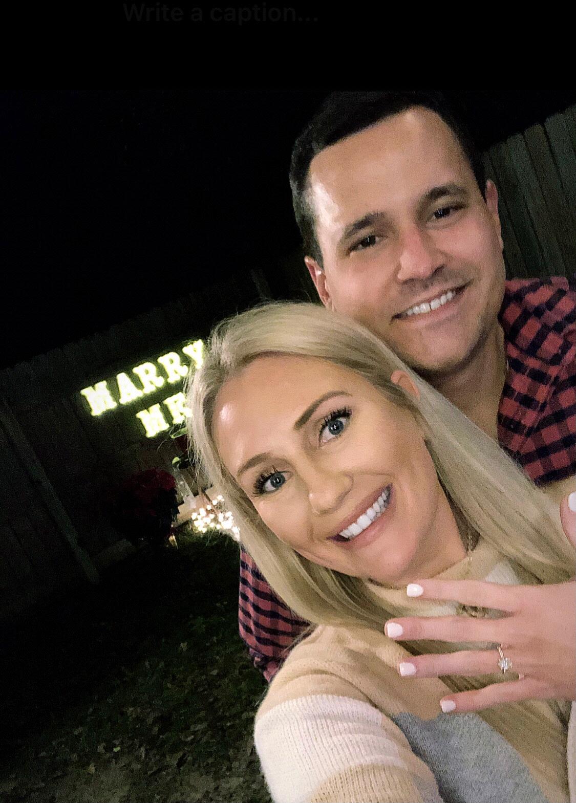 The night we got enagaged