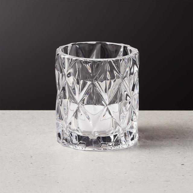 Betty Clear Tea Light Candle Holder