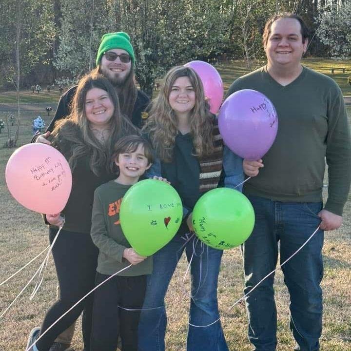 Nathanael, Kaitlyn, Emily, Jacob, and Ben on St. Patrick's Day