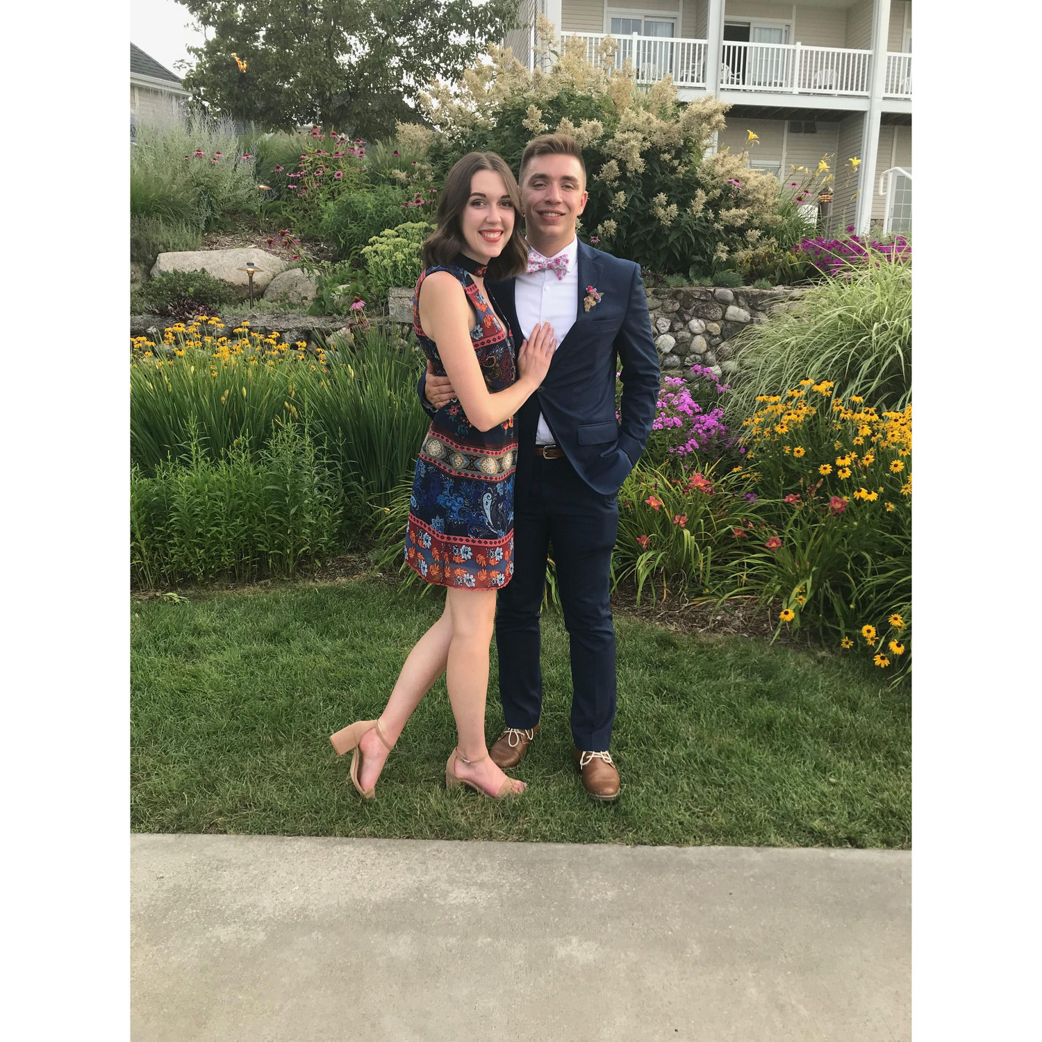 The first of many wedding dates.
