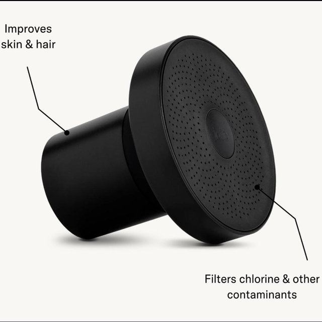 The Filtered Shower Head | Protect Your Hair & Skin BLACK