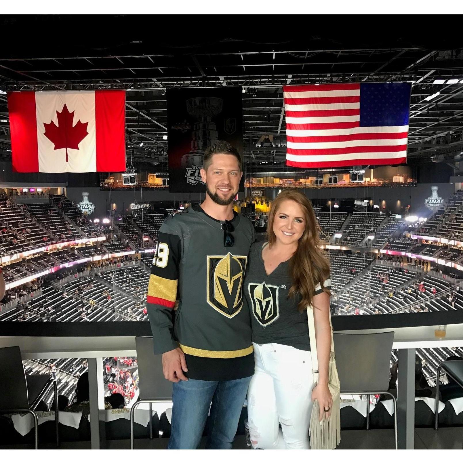 Game 1 of the Stanley Cup Finals!
