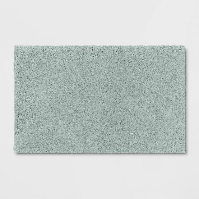 21"x34" Bath Rug Light Green - Threshold Signature™