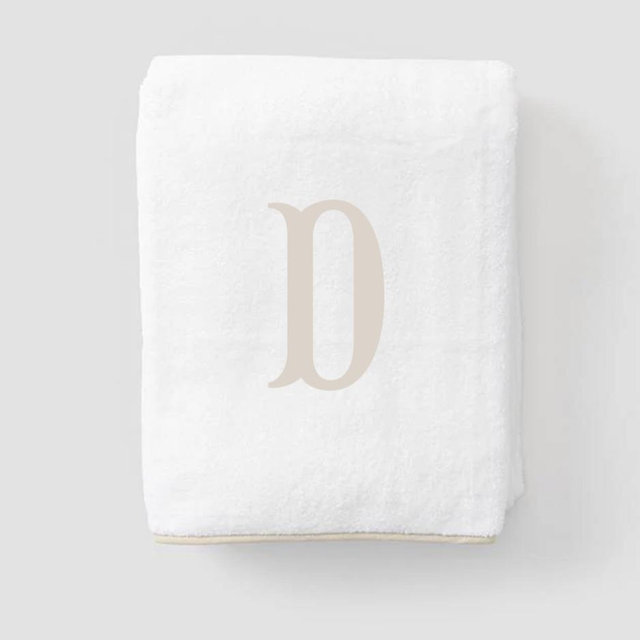 Weezie Signature Bath Towel Personalized