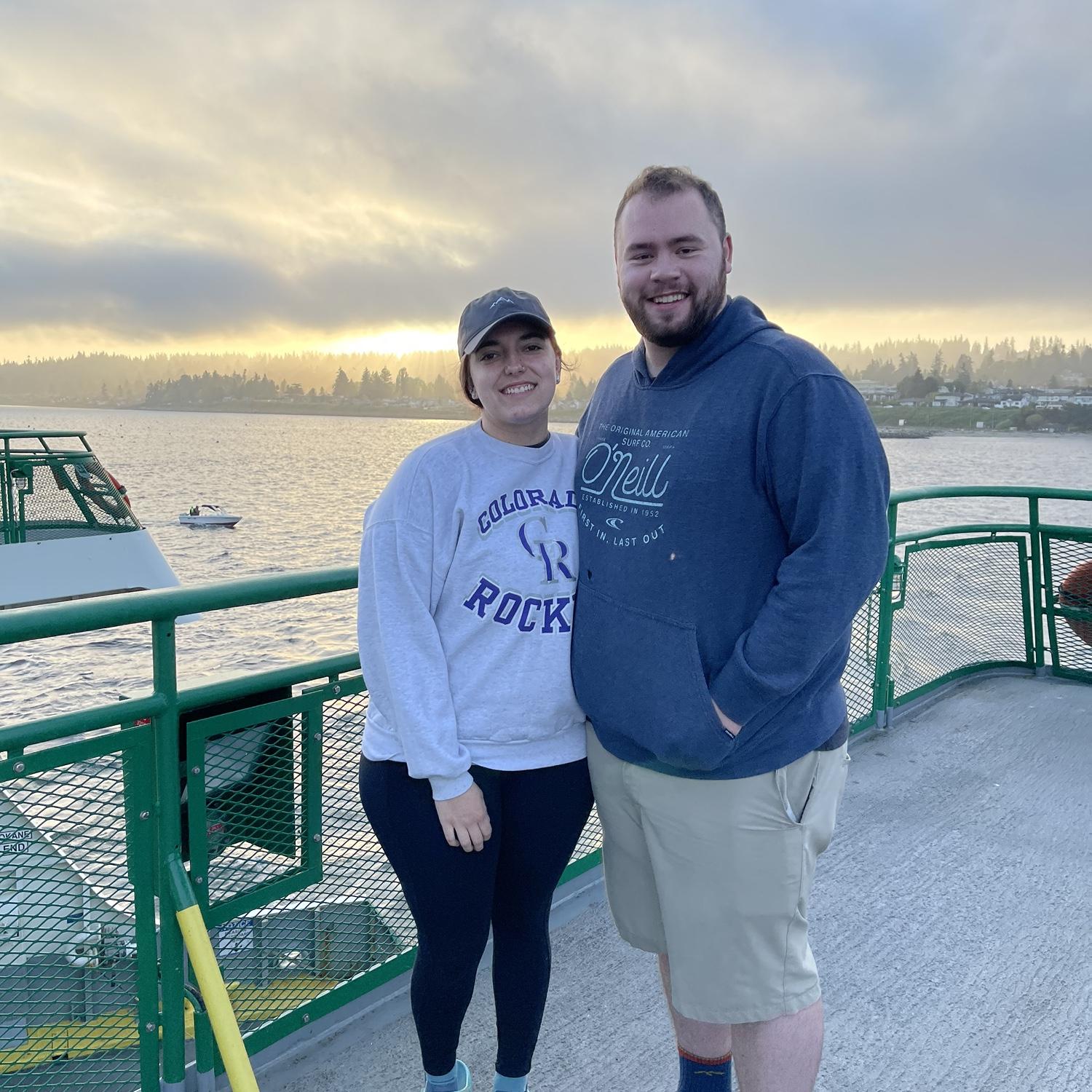 On the ferry again