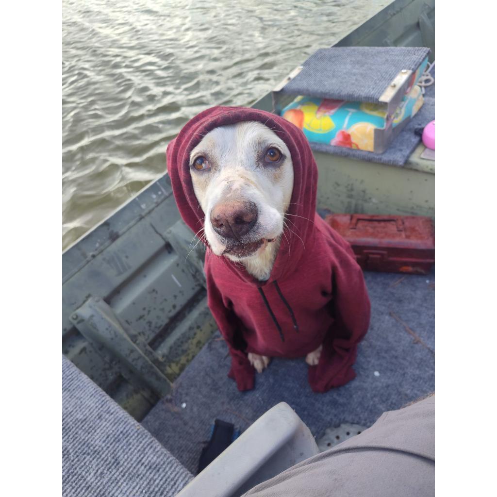 DD's first time on Kyles Boat