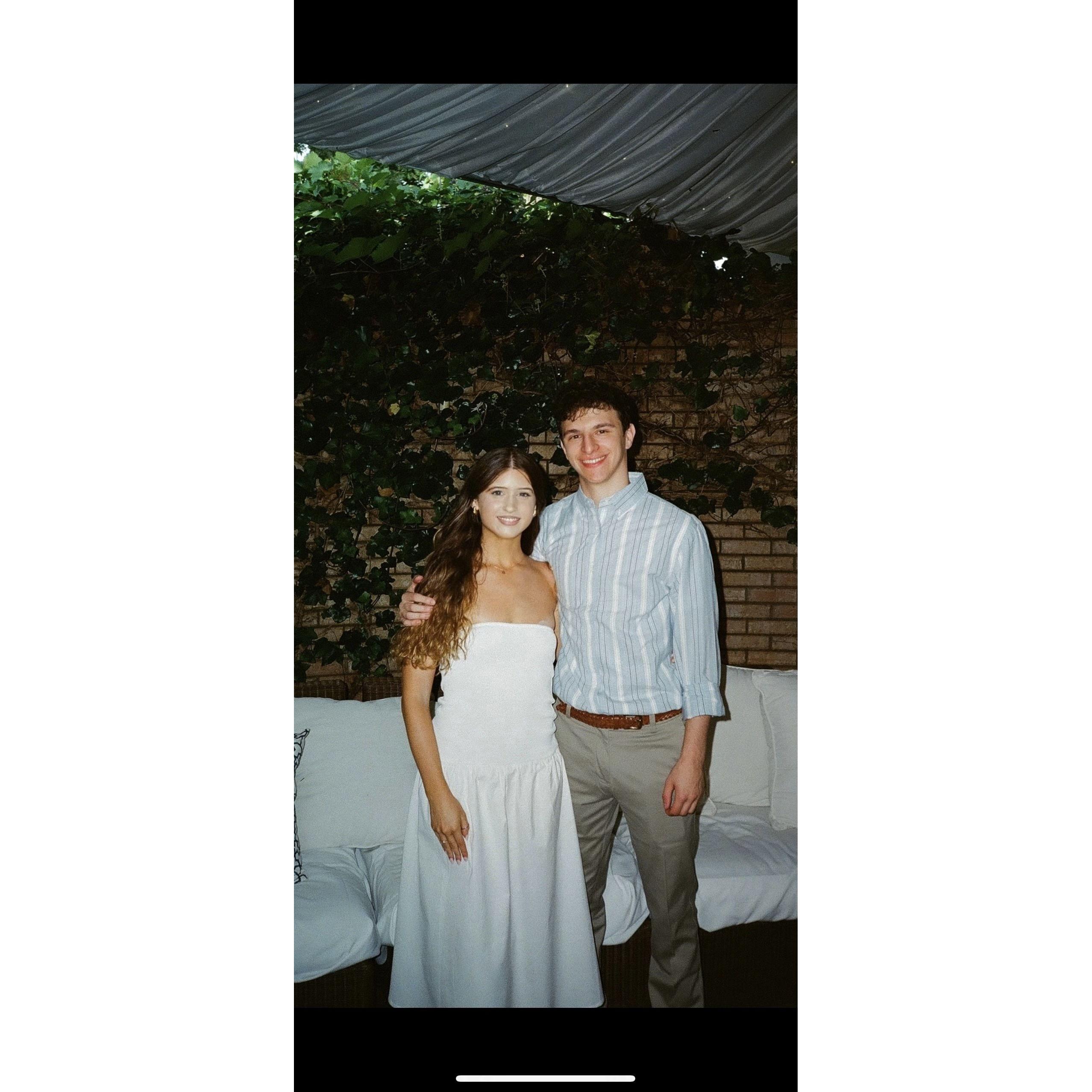 Our engagement party in Michigan