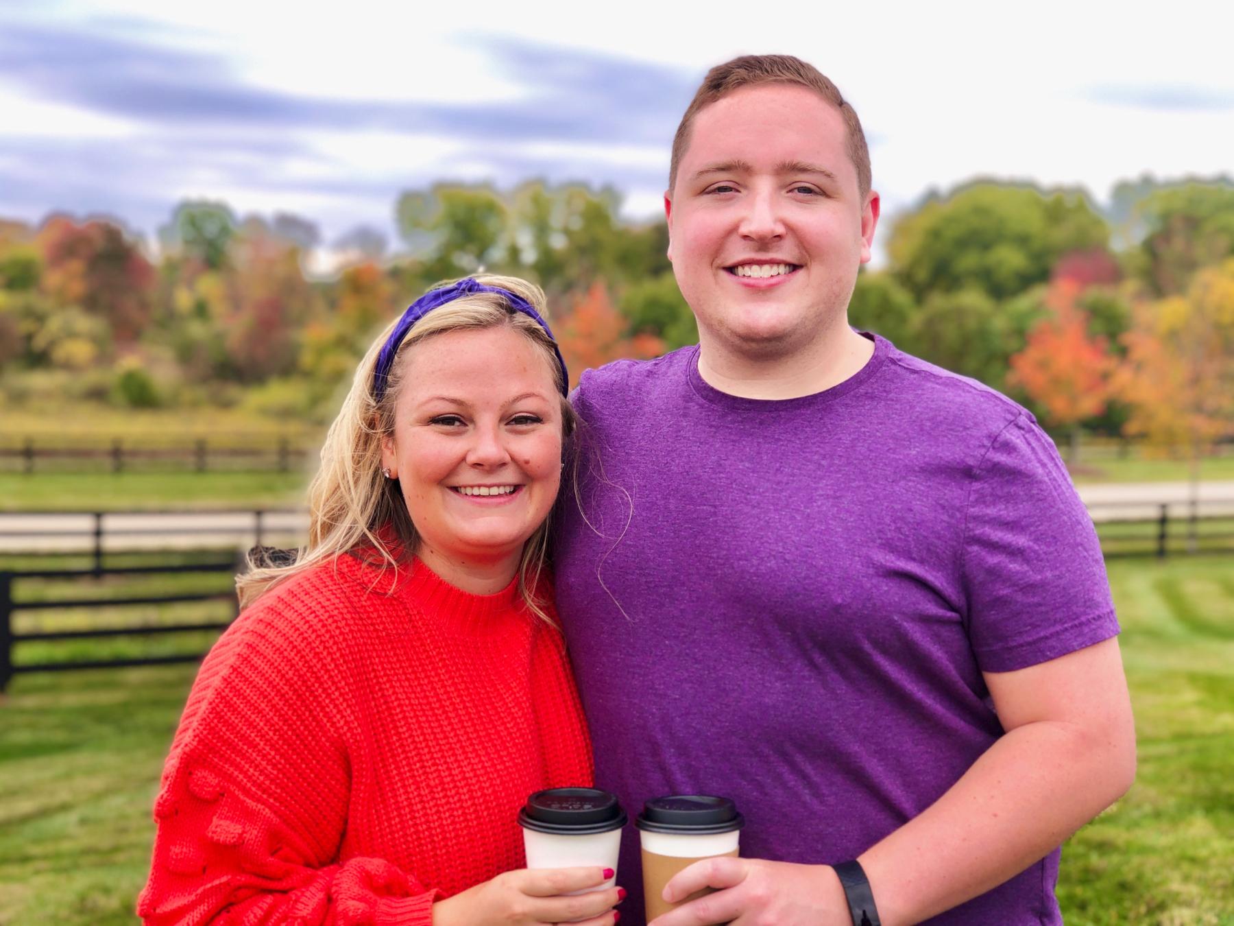 Dan & Abby in Columbus - October 2020.