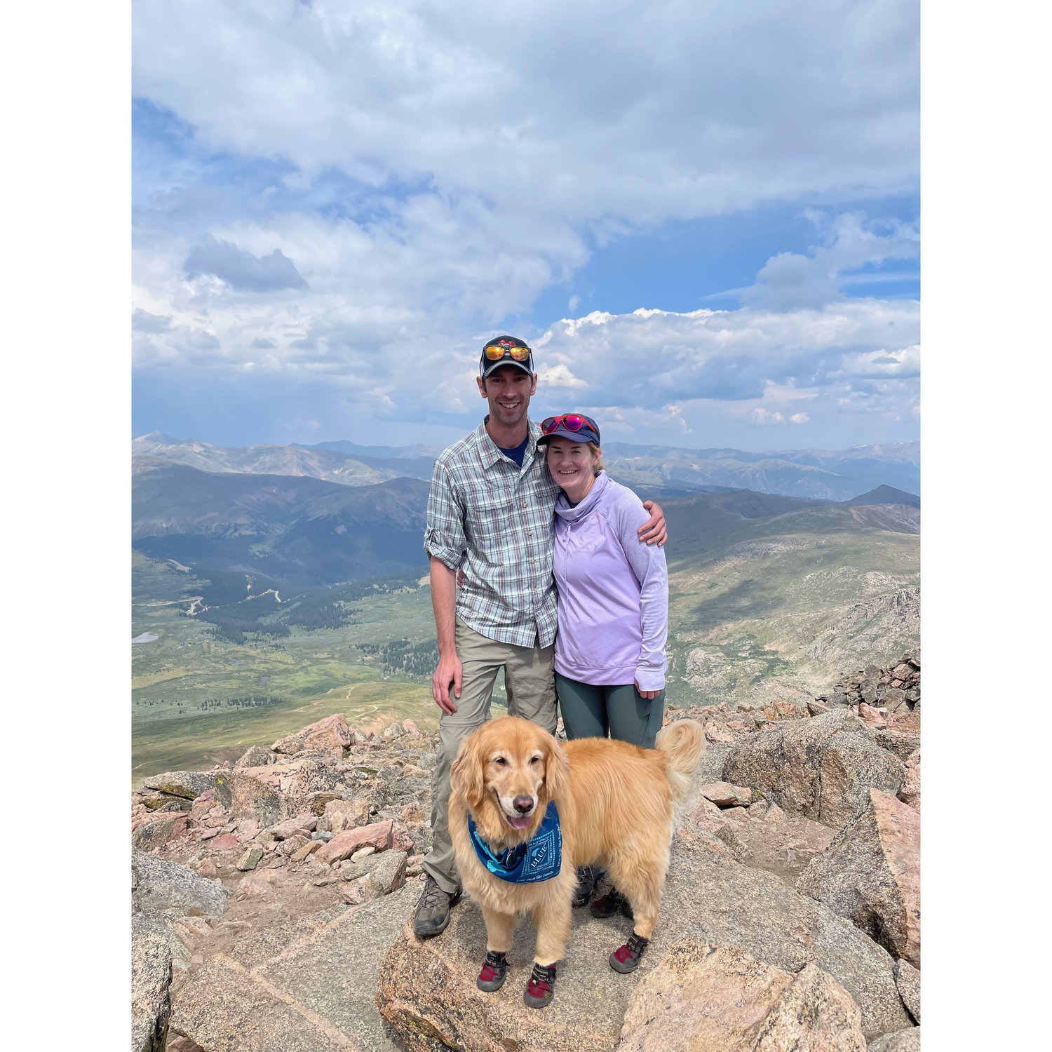 Our first date - on Mt Bierstadt!