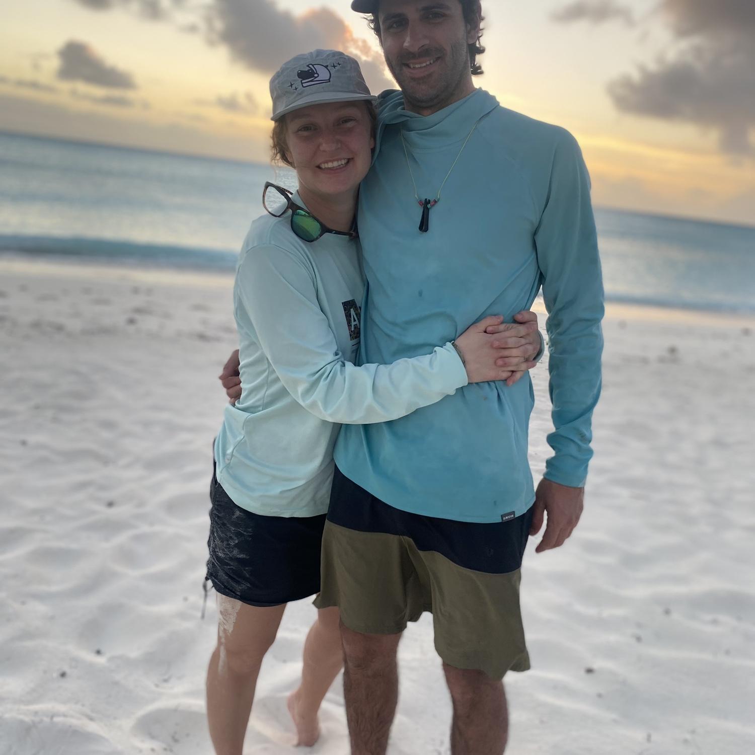 Hanging in the Bahamas
