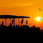 Catch a magnificent sunset from the beach